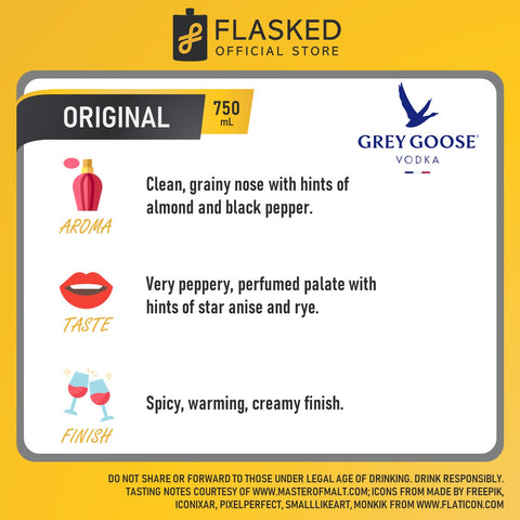 Grey Goose Vodka 750mL