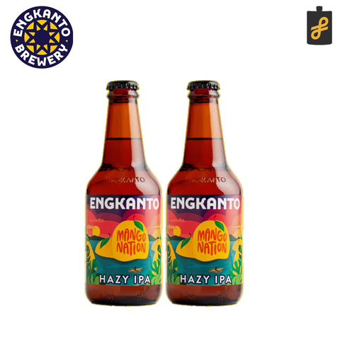 Engkanto Mango Nation - Hazy IPA Beer 330mL 2 Pack