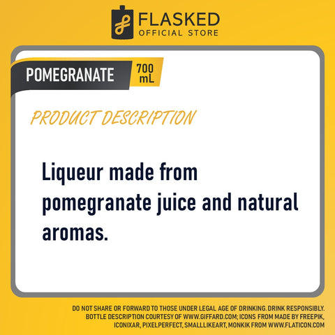 Giffard Pomegrenate 700mL