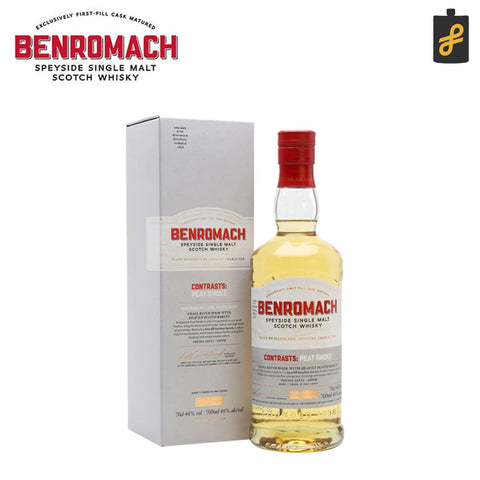 Benromach Contrasts: Peat Smoke Speyside Single Malt Scotch Whisky 700mL