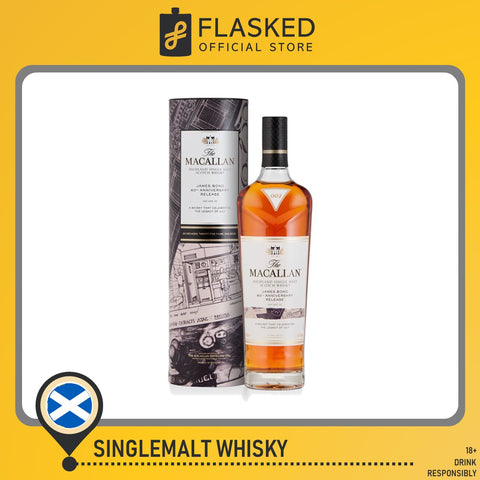 The Macallan James Bond 60th Anniversary Decade III 700mL Single Malt Scotch Whisky