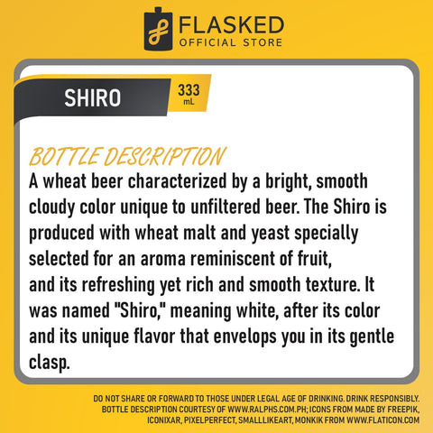 Coedo Shiro Hefe Weizen 333ml