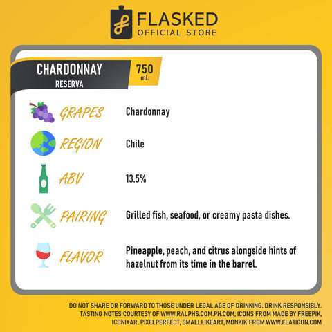 Casillero Del Diablo Reserva Chardonnay 750mL