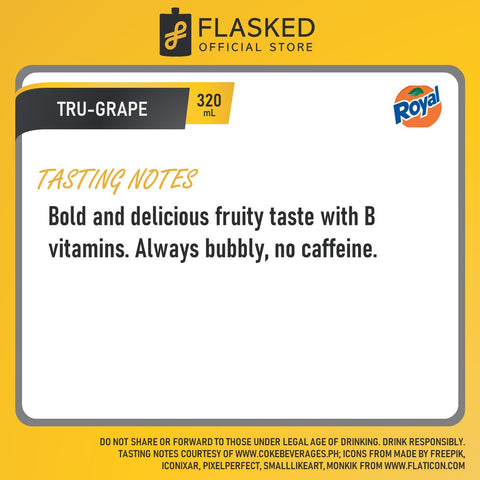 Royal Grape Softdrink 330mL Can