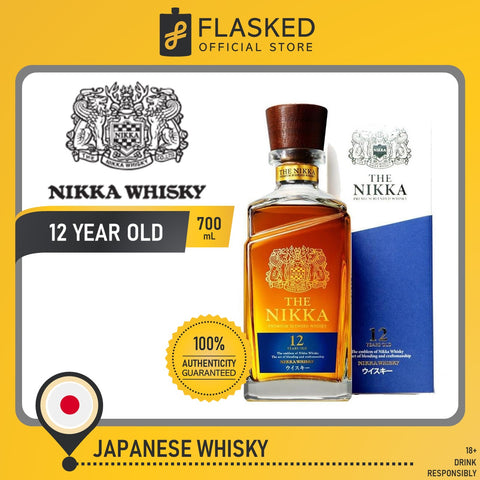 Nikka 12 Year Old Japanese Whisky 700mL