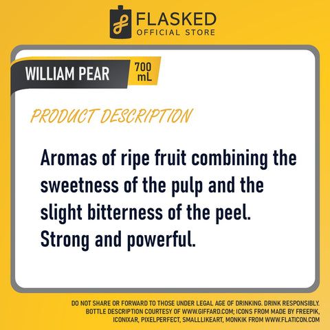 Giffard William Pear Liqueur 700mL