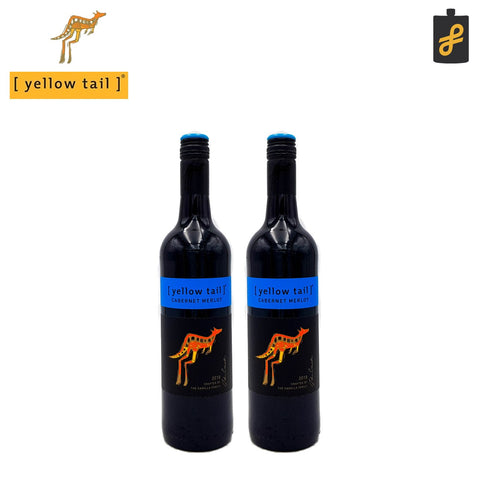 Yellow Tail Cabernet Merlot Red Wine 750mL 2 Set Christmas Bundle