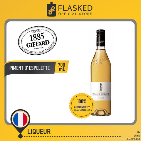 Giffard Piment D'espellette Premium Liqueur 700mL