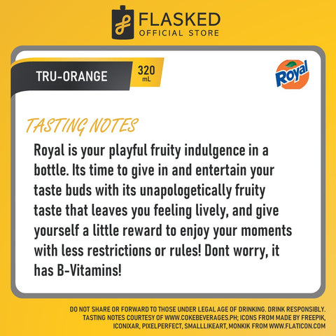 Royal Orange Softdrink 330mL Can