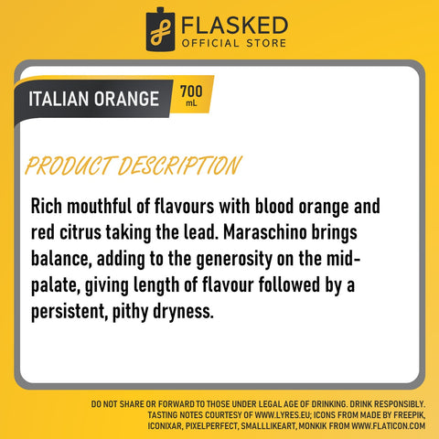 Lyre's Italian Orange Non-Alcoholic Spirit 700mL