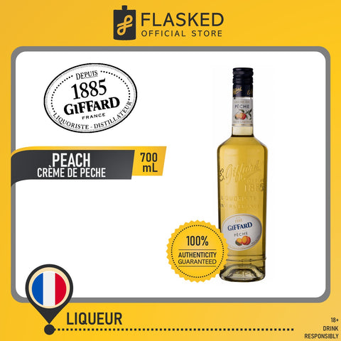 Giffard Creme De Peche Peach Liqueur 700mL