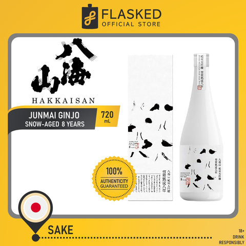 Hakkaisan Junmai Ginjo Snow-Aged 8 Years Sake 720mL