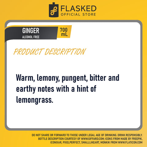 Giffard Alcohol Free Ginger Syrup 700ml