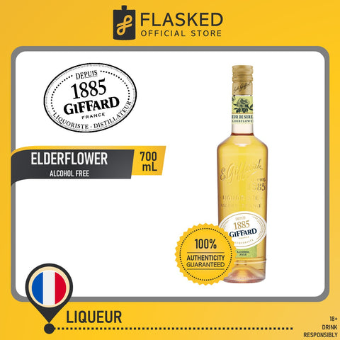 Giffard Alcohol Free Elderflower Syrup 700ml