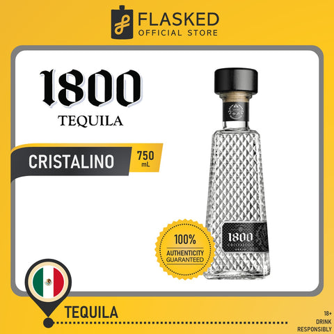 1800 Cristalino Anejo Tequila 750ml