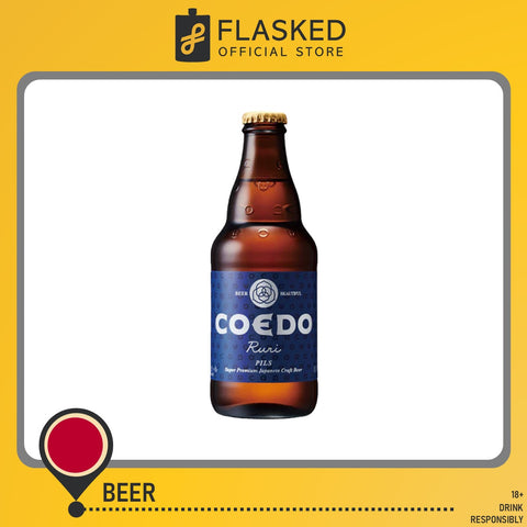 Coedo Ruri Pilsner Beer 333ml
