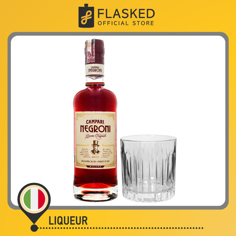 Campari Negroni 500mL 10%off w/ FREE glass