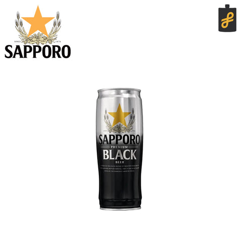 Sapporo Premium Black Japanese Beer Can 650ml