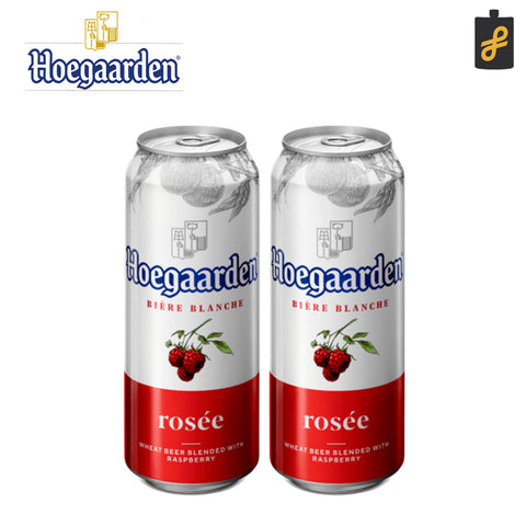 Hoegaarden Rosee Belgian Beer 2 Cans 330mL