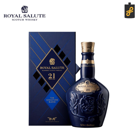 Royal Salute 21 Year Old Blended Scotch Whisky 700mL With Free Nosing Glass