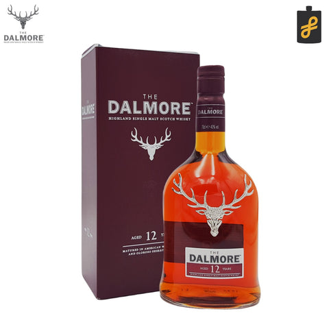 Dalmore Highland Single Malt Scotch Whisky 12 Year Old 700mL