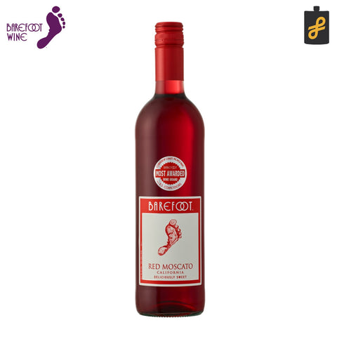 Barefoot Red Moscato California Red Wine 750mL