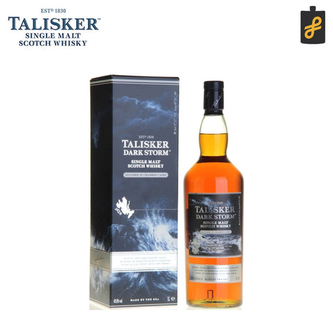 Talisker dark Storm Single Malt Scotch Whisky 1L