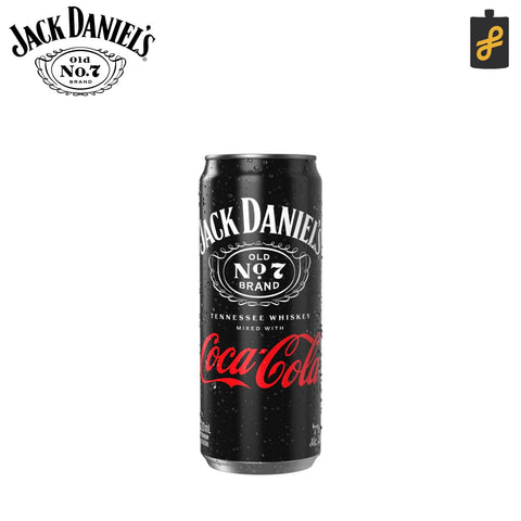Jack Daniel's & Coke Can 330ml Expiration Date: APRIL 2025