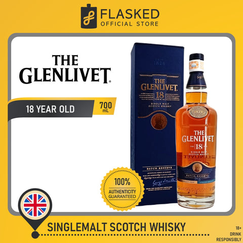 Glenlivet 18 Year Old Whisky 700mL