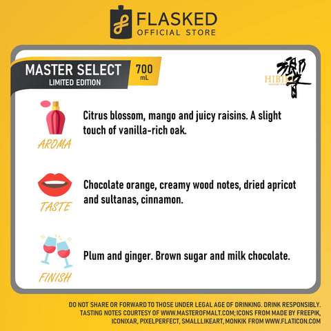 Hibiki Japanese Harmony Master's Select 700mL Limited Edition