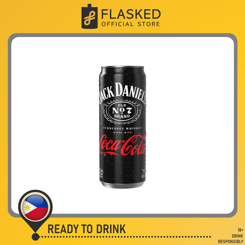 Jack Daniel's & Coke Can 330ml Expiration Date: APRIL 2025