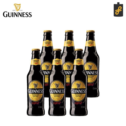 Guinness FES Foreign Extra Stout Irish Beer 6 Bottles 330mL