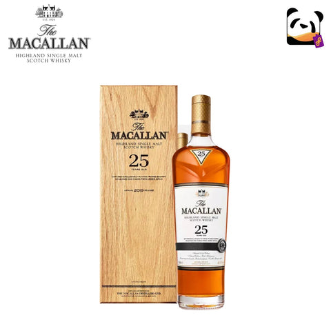 The Macallan 25 Year Old Sherry Oak 2019 Release 700mL