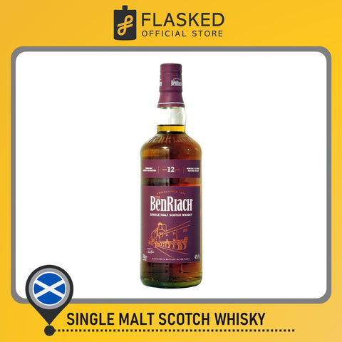 Benriach 12 Year Old Sherry Wood Single Malt Whisky 700mL