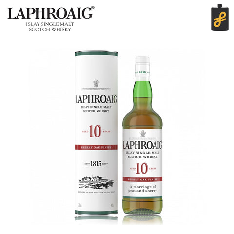 Laphroaig 10 Year Old Sherry Oak Finish Single Malt Scotch Whisky