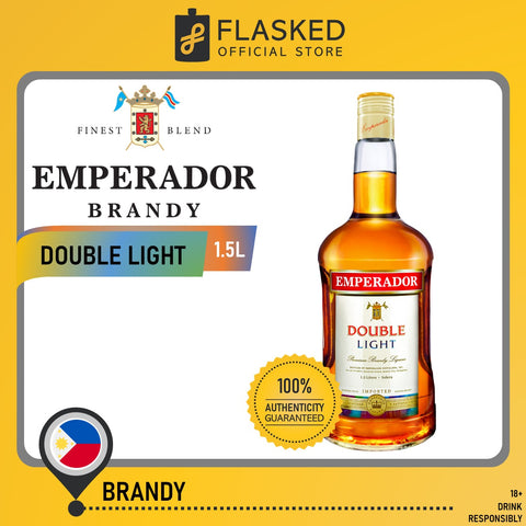 Emperador Double Light Brandy 1.5L Buy 1 Take 1 Father's Day Promo