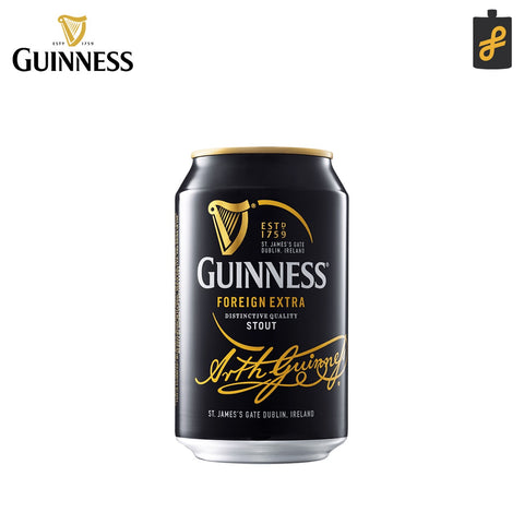 Guinness FES Foreign Extra Stout Irish Beer Cans 330mL