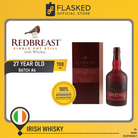 Redbreast 27 Year Old Ruby Port Finish Batch #4 700mL
