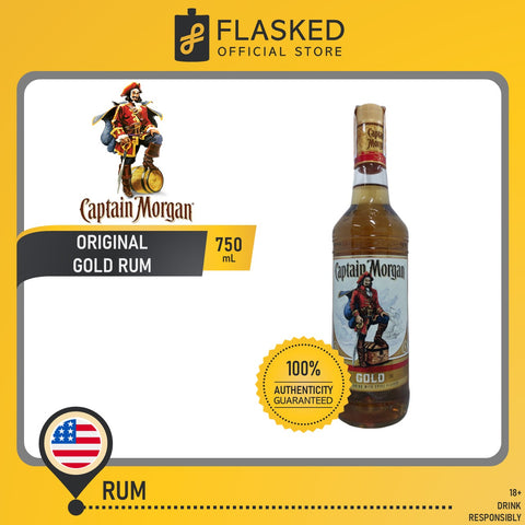 Captain Morgan Original Gold Rum 750mL