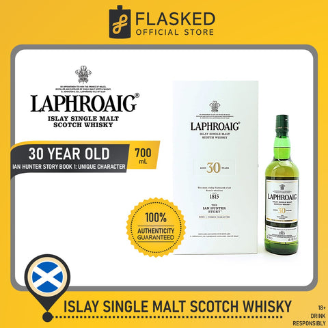 Laphroaig 30 Year Old Ian Hunter Story Book 1: Unique Character 700mL