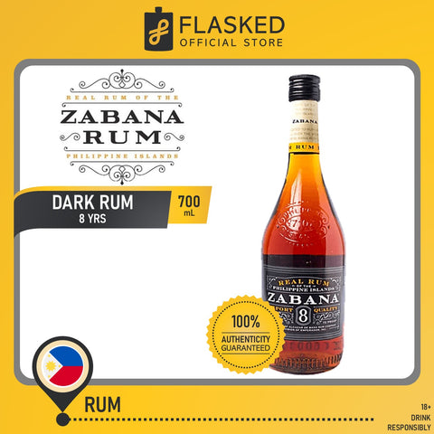 Zabana 8 Dark Rum 700mL