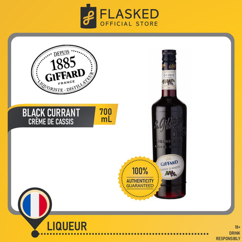 Giffard Creme De Cassis Black Currant Liqueur 700mL