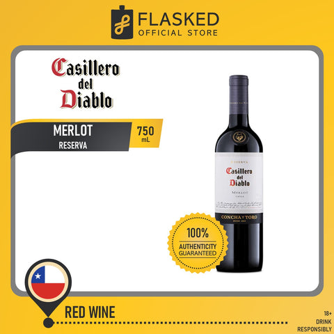 Casillero Del Diablo Reserva Merlot 750mL