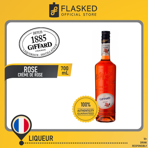 Giffard Creme De Rose Liqueur 700mL