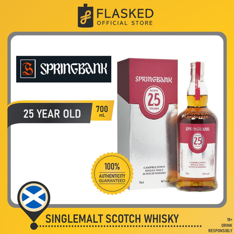 Springbank 25 Year Release 2021 700mL