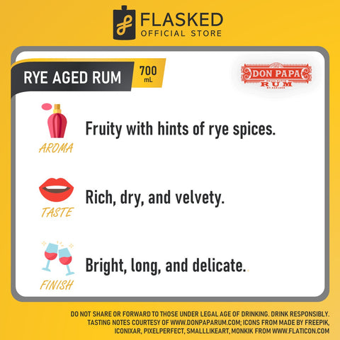 Don Papa Rum Rye Cask 700ml
