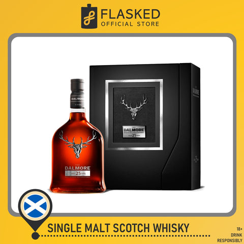 Dalmore 25 Year Old Highland Single Malt Scotch Whisky 700mL