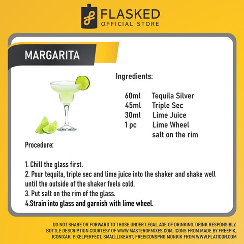 Margarita Cocktail Set (Jose Cuervo Silver 700ml, Walsh Triple Sec 750ml)