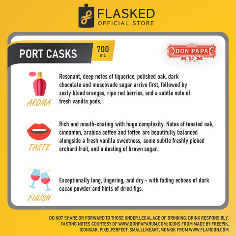 Don Papa Rum Port Cask 700ml