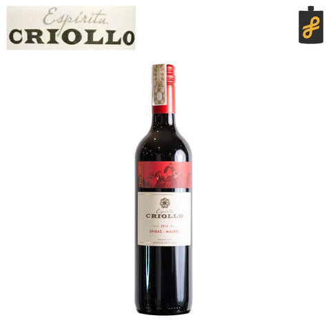 Espiritu Criollo Shiraz & Malbec Red Wine 750mL